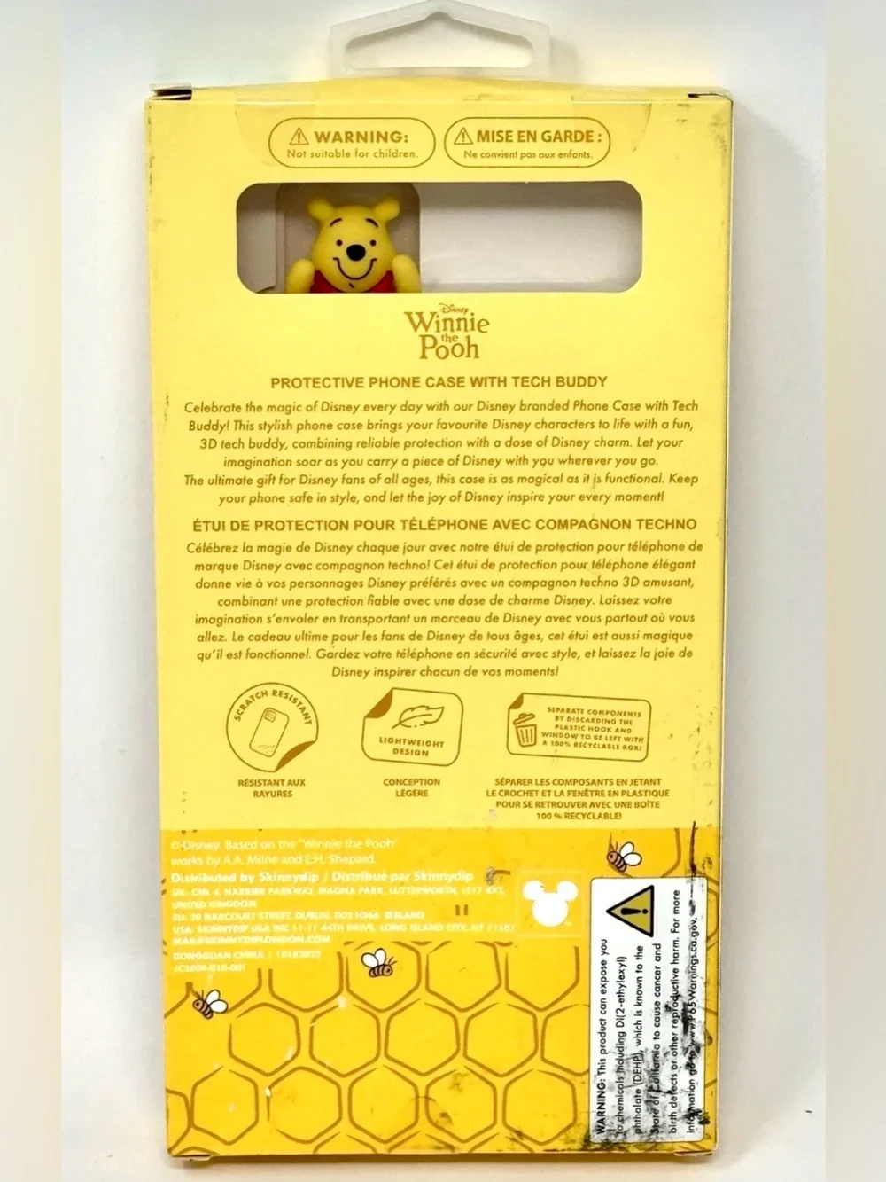 Disney Winnie the Pooh iPhone 16 Pro Max Case - 3D Tech Buddy - MagSafe - NIB
